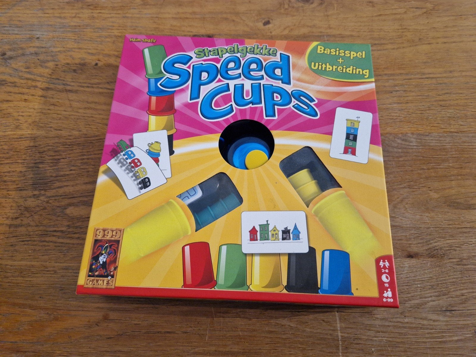 Speed Cups spel, Ophalen, Zo goed als nieuw