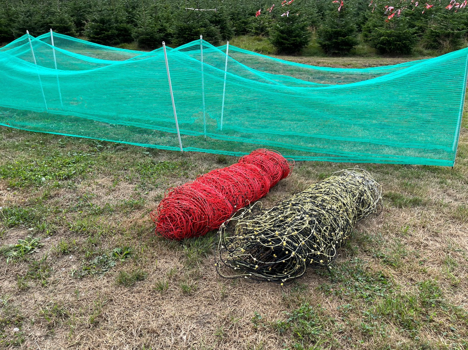 Schapennet, Ophalen, Gebruikt