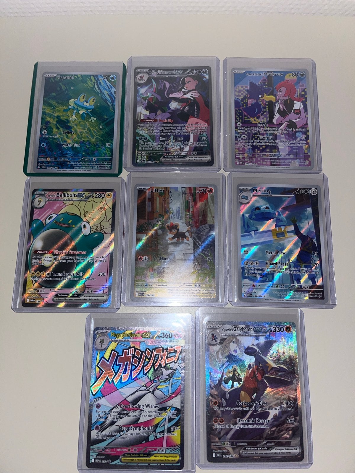 Pokémon Kaarten Collectie - Diverse Zeldzame Kaarten, Ophalen of Verzenden, Zo goed als nieuw, Meerdere kaarten, Foil