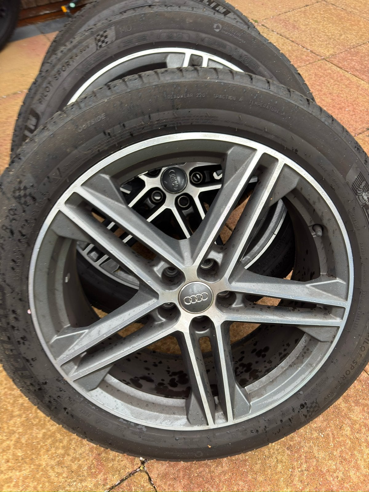 Audi SQ5 velgen met banden set., Auto-onderdelen, Gebruikt, 255 mm, Banden en Velgen, Ophalen of Verzenden