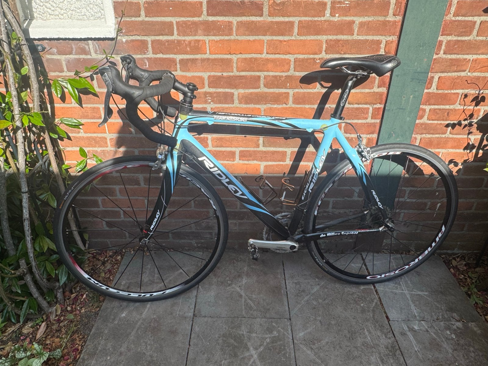Ridley Racefiets  55cm - Carbon Frame - wielrenfiets, Fietsen en Brommers, Fietsen | Racefietsen, 28 inch, Gebruikt, Carbon, Velgrem