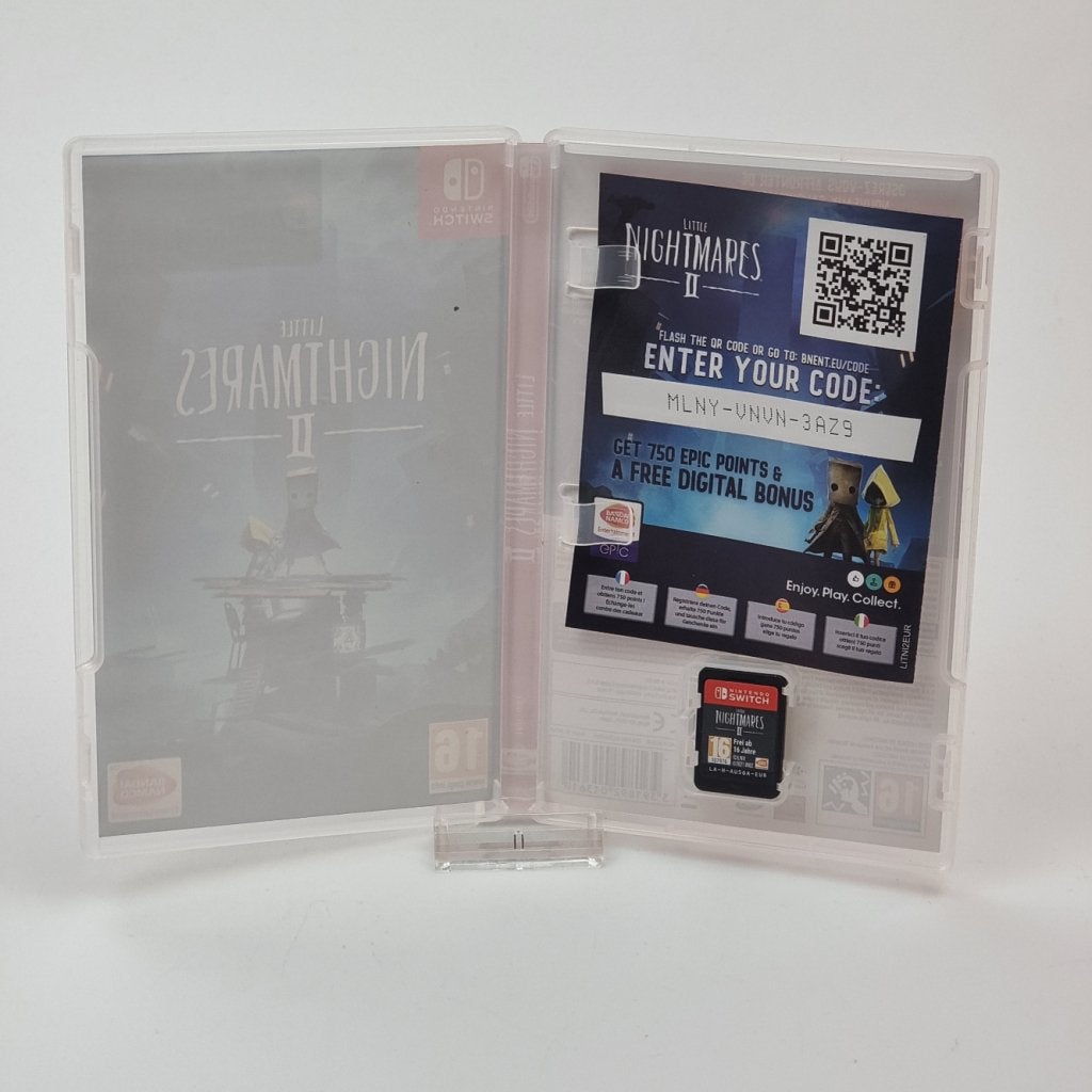 Nintendo Switch Game: Little Nightmares II, Nintendo, Zo goed als nieuw, Support@nintendo.com, 11-1 Hokotate-cho, Kamitoba, Minami-ku
Kyoto 601-8501
Japan
