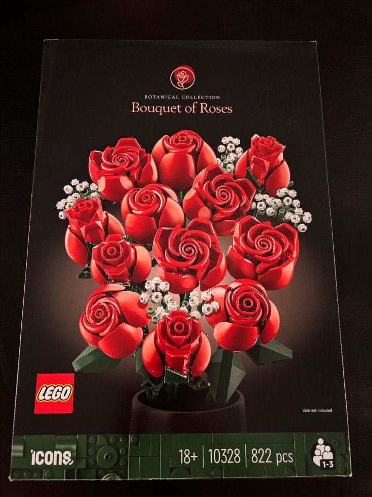 Lego 10328 Rozenboeket, Kinderen en Baby's, Speelgoed | Duplo en Lego, Overige thema's, Lego, Compleet, Ophalen of Verzenden