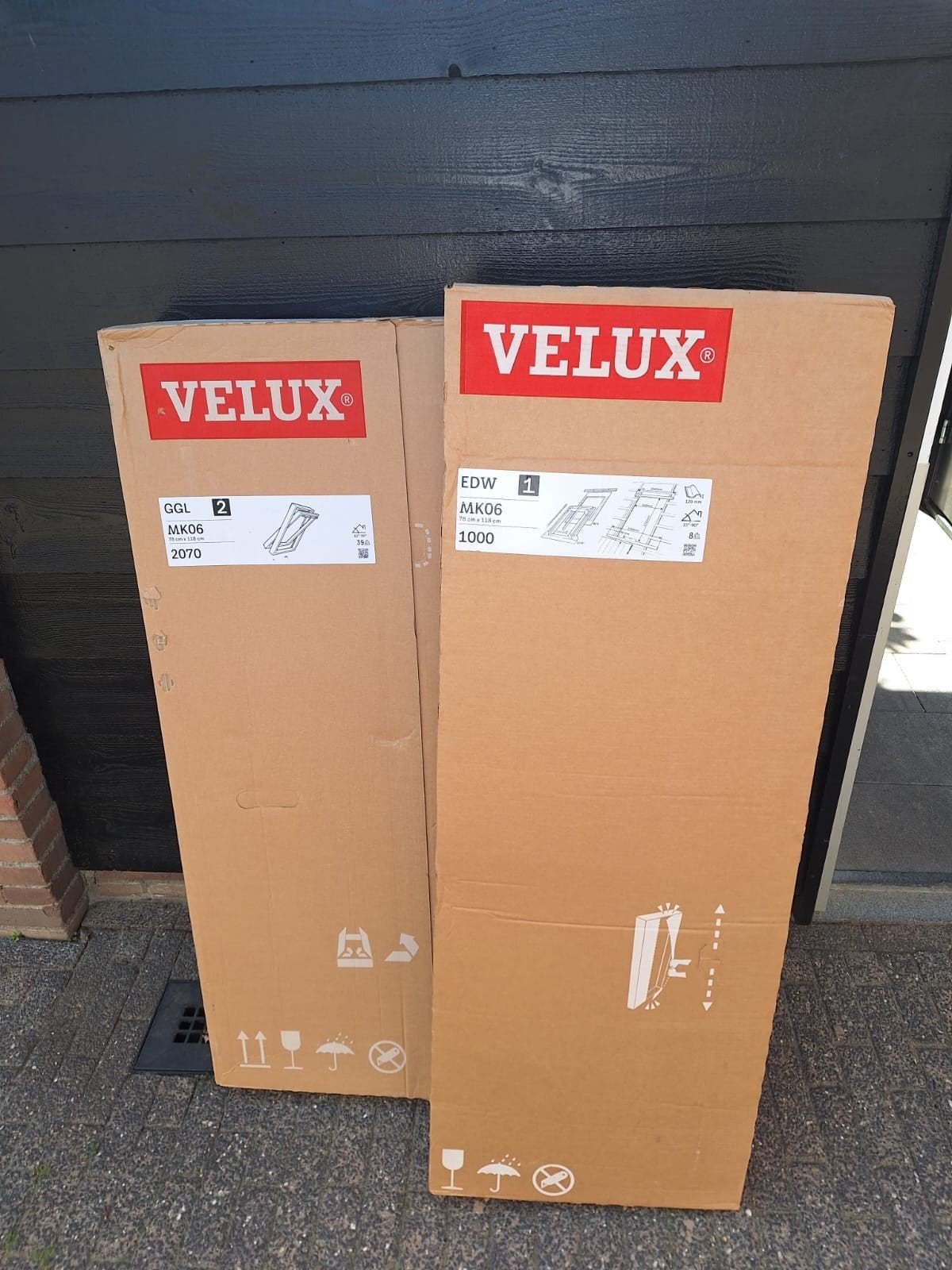 Nieuw Velux GGL MK06 tuimelvenster met gootstuk EDW, Ophalen of Verzenden