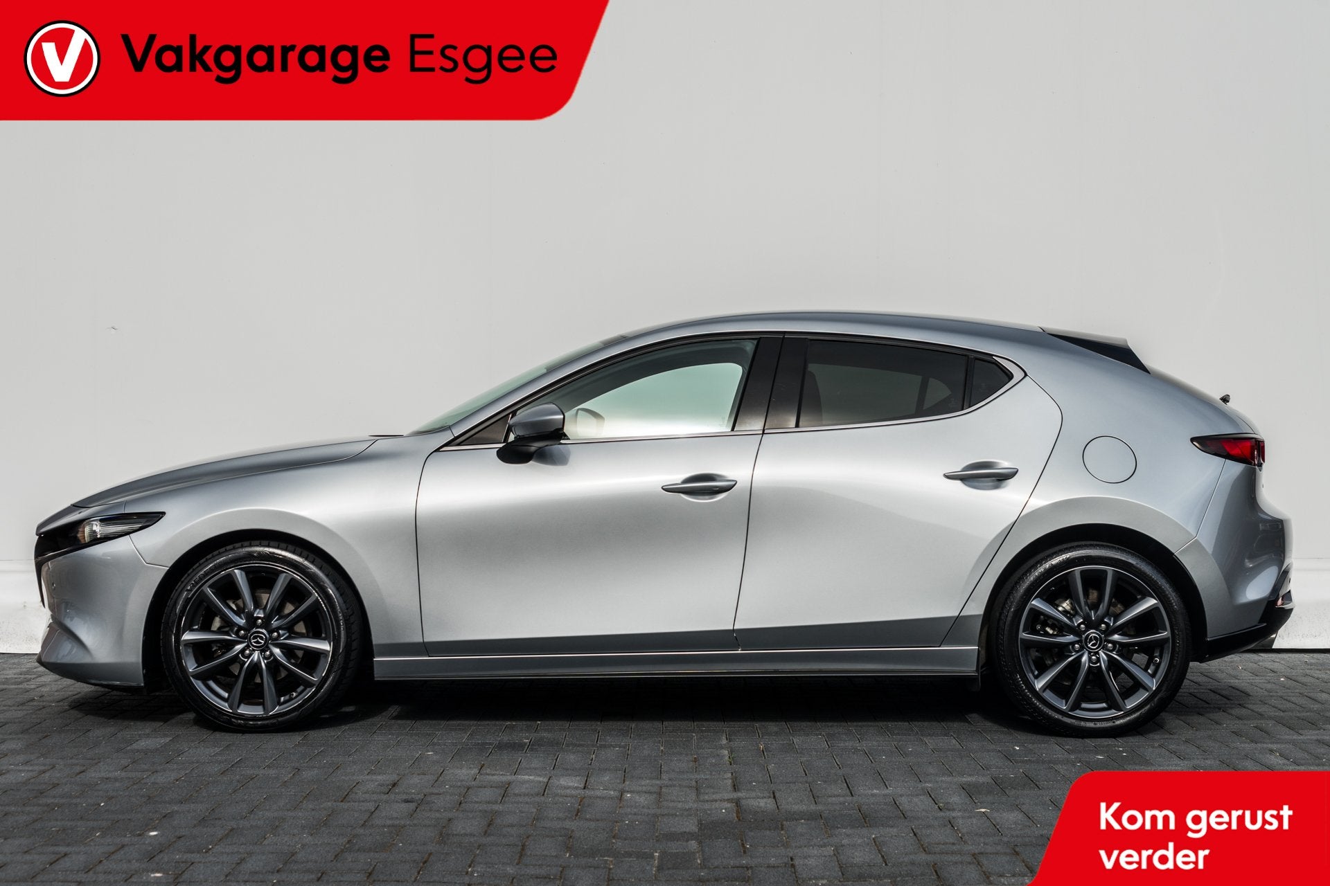 Mazda 3 2.0 123 PK e-SkyActiv-G M Hybrid 122 Luxury | Ned Au, Auto's, 1998 cc, Gebruikt, 4 cilinders, Met garantie (alle)