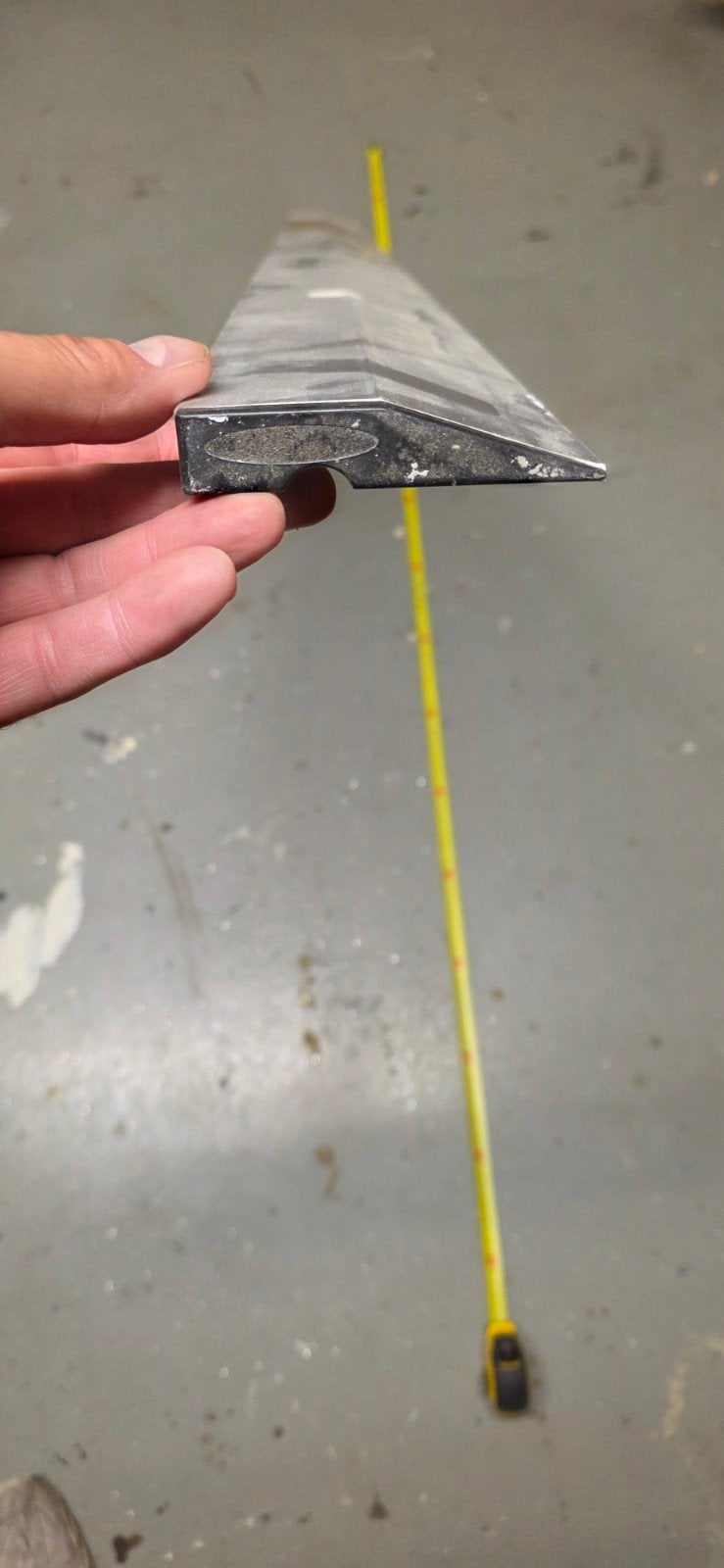 Aluminium profiel 150 cm, Gebruikt, Overige typen, Ophalen of Verzenden, 50 mm of meer