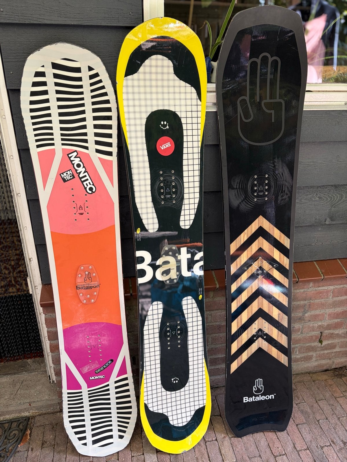 Bataleon Snowboard Collectie - Evil twin/Camel two/push up, Ophalen of Verzenden, Gebruikt, Overige typen