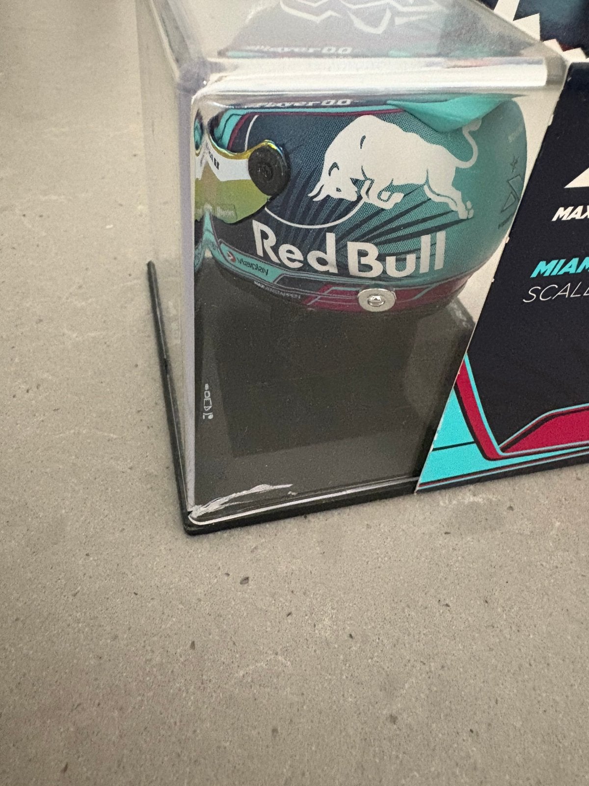 Helm max verstappen miami 2023, Ophalen of Verzenden, Zo goed als nieuw, Formule 1