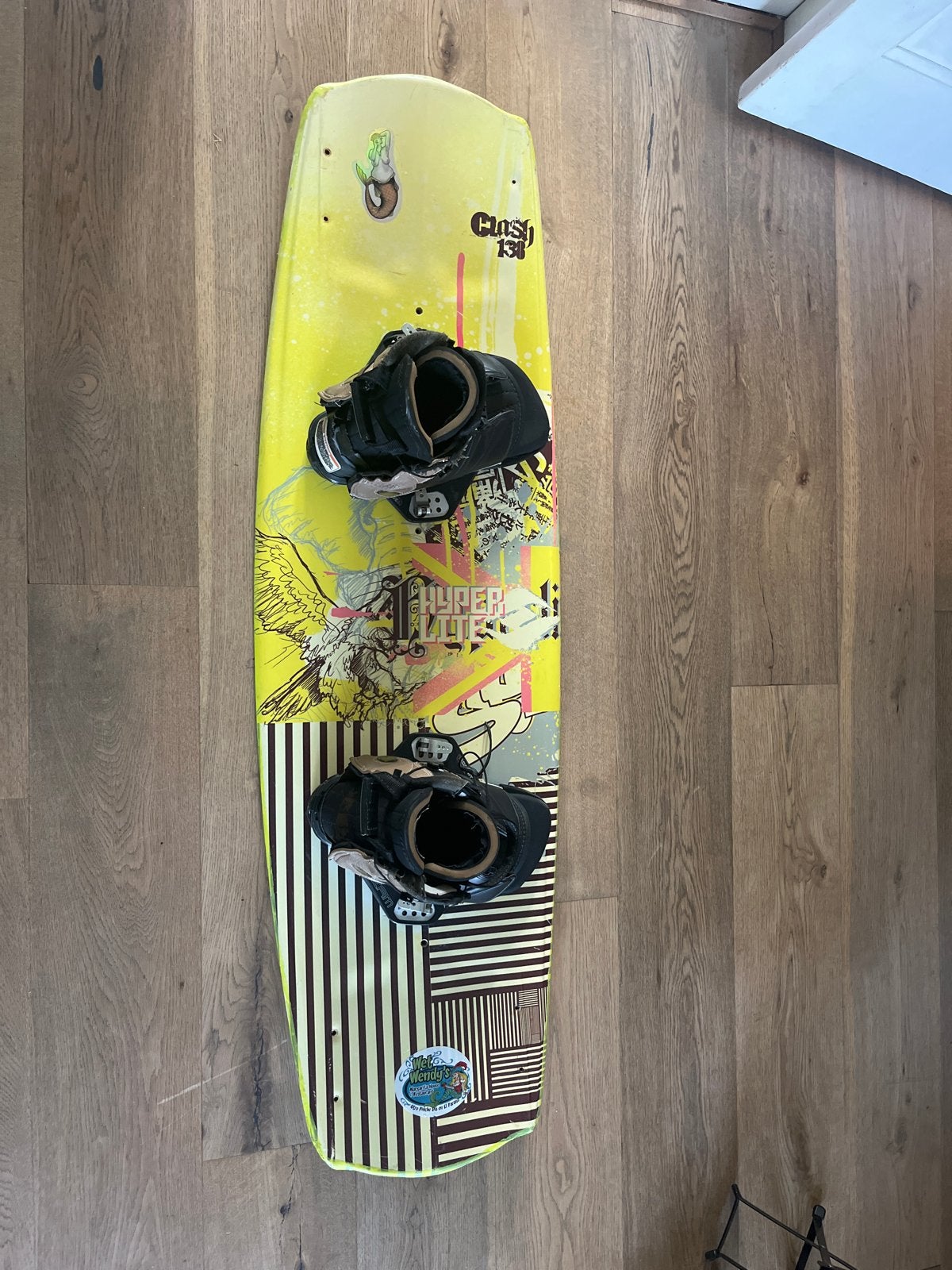 Hyperlite Clash 138 Wakeboard, Ophalen of Verzenden, Gebruikt, Board en Schoenen