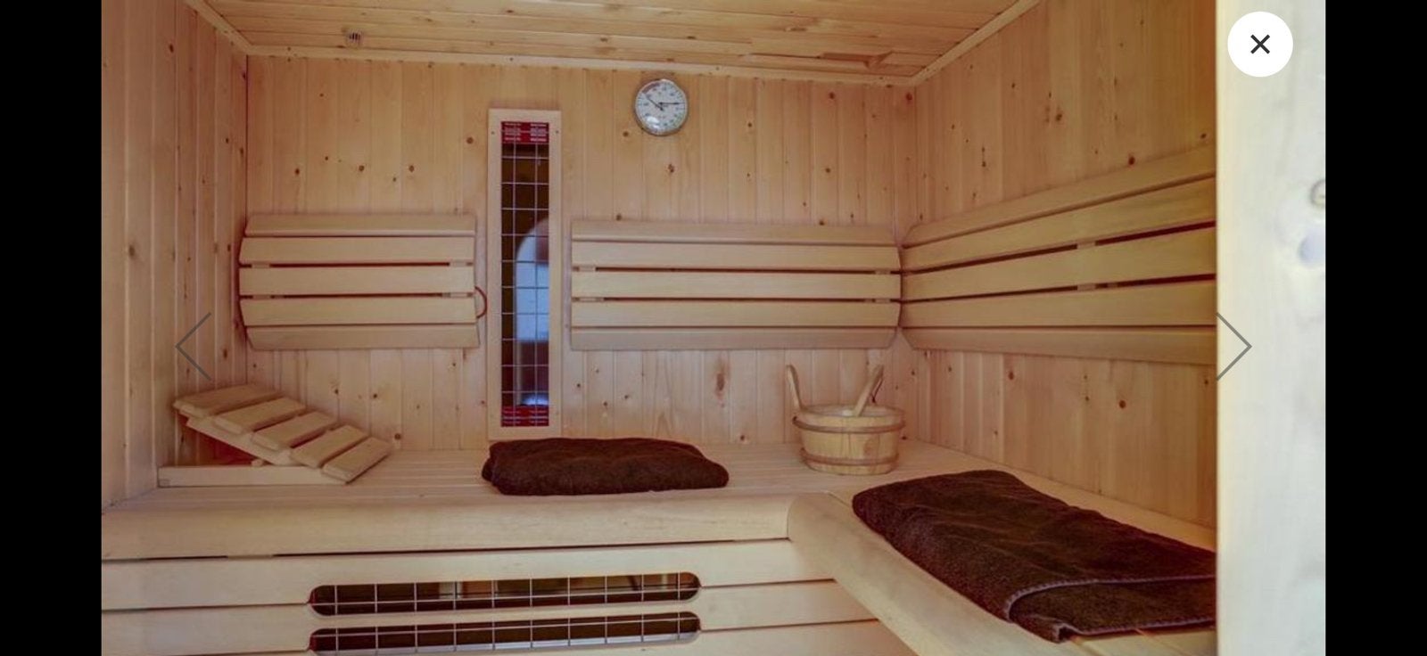 Sauna in goede staat 168Dx200B, Ophalen, Gebruikt, Complete sauna