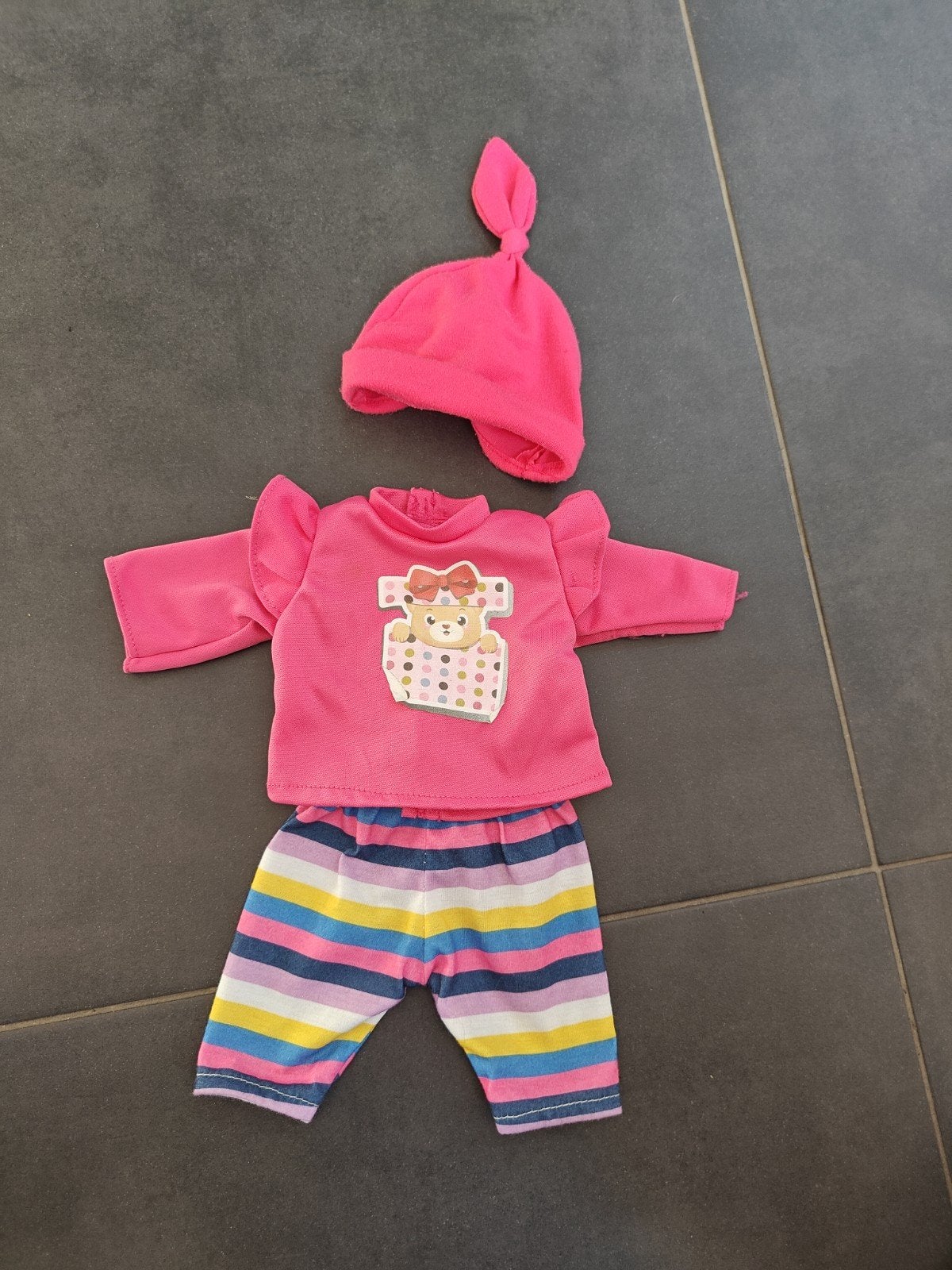 Poppenkleding setje met lichte beschadigingen, Ophalen of Verzenden, Gebruikt, Babypop