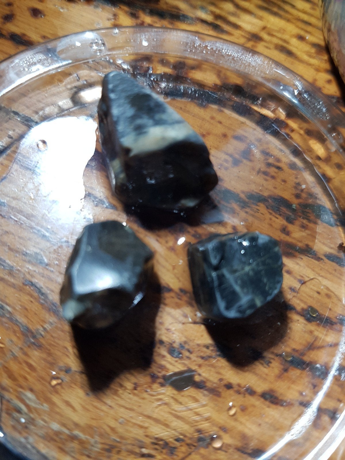 Mooie unieke obsidiaan(Diverse), Ophalen of Verzenden, Nieuw