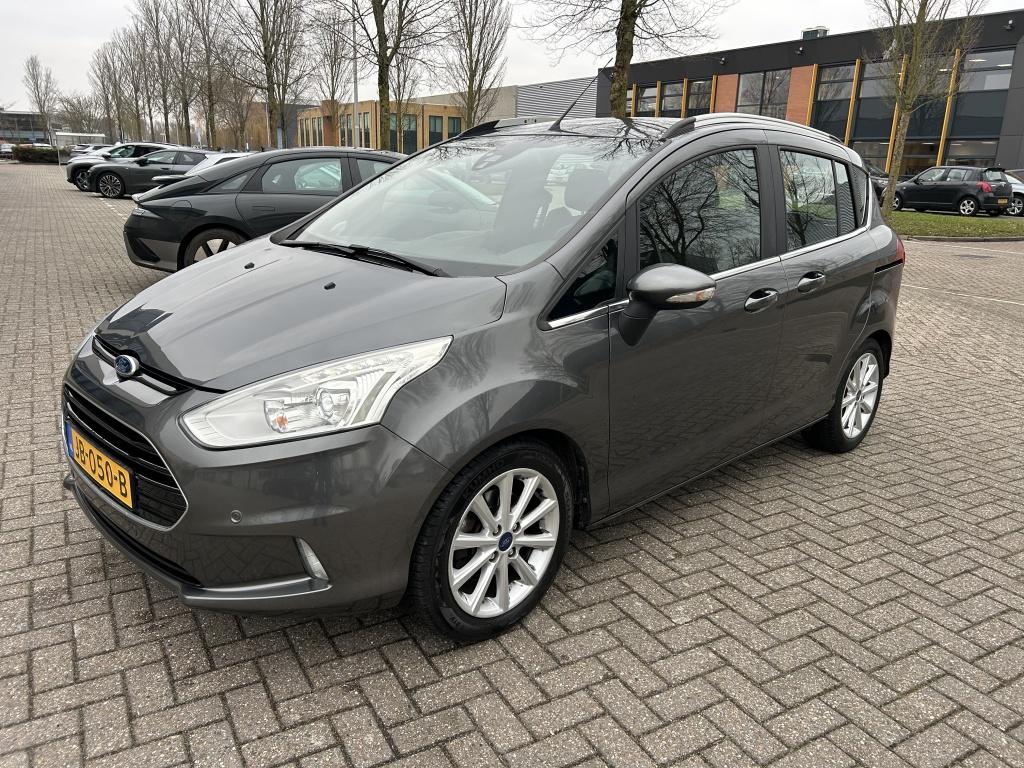 Ford B-MAX 1.0 EcoB. Titanium NAVI CRUISE CLIMA NAP!, Auto's, Voorwielaandrijving, Gebruikt, Origineel Nederlands, Bedrijf