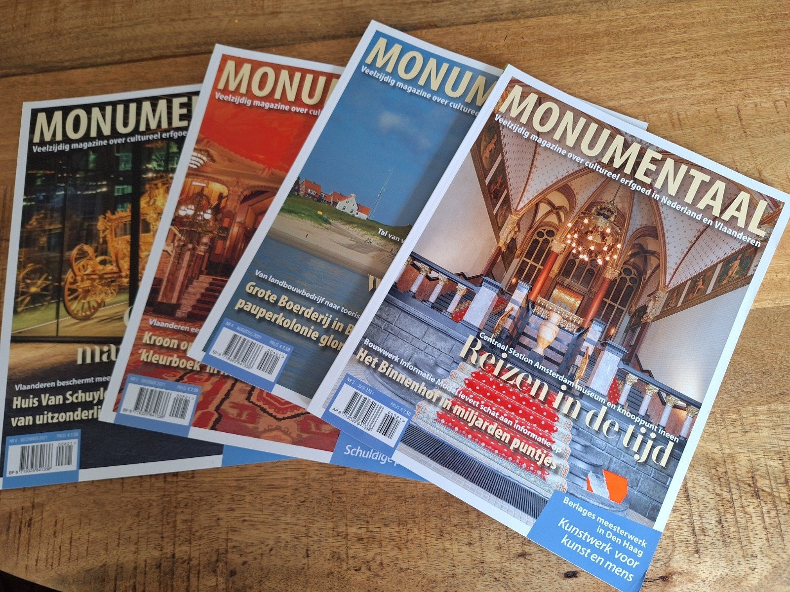 Tijdschrift Monumentaal, Ophalen of Verzenden, Zo goed als nieuw, Wetenschap en Natuur