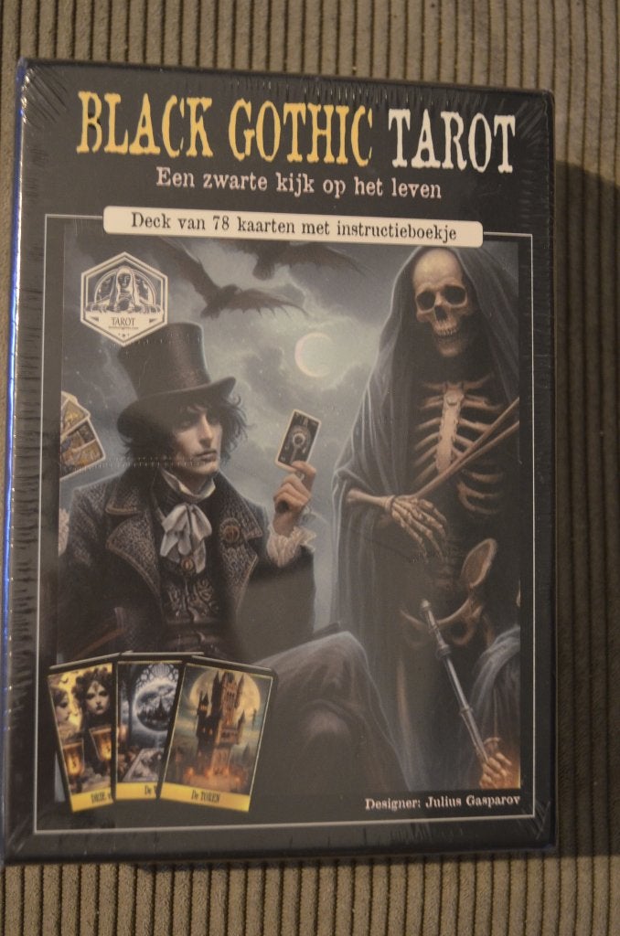 Black Gothic Tarot, Boeken, Ophalen of Verzenden, Nieuw, Tarot of Kaarten leggen, Overige typen