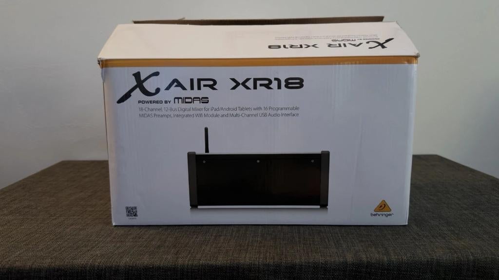 Behringer XR18 mixer, Muziek en Instrumenten, Mengpanelen, Ophalen of Verzenden, Zo goed als nieuw