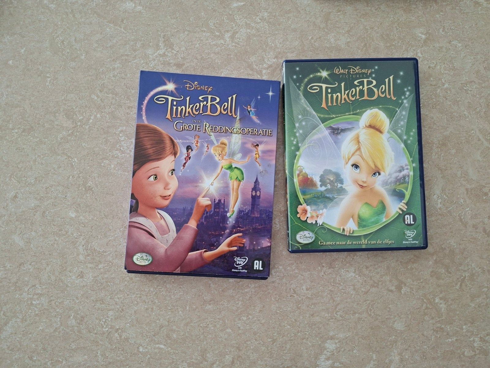 Disney tinker bell dvd, Alle leeftijden, Ophalen of Verzenden, Zo goed als nieuw, Amerikaans