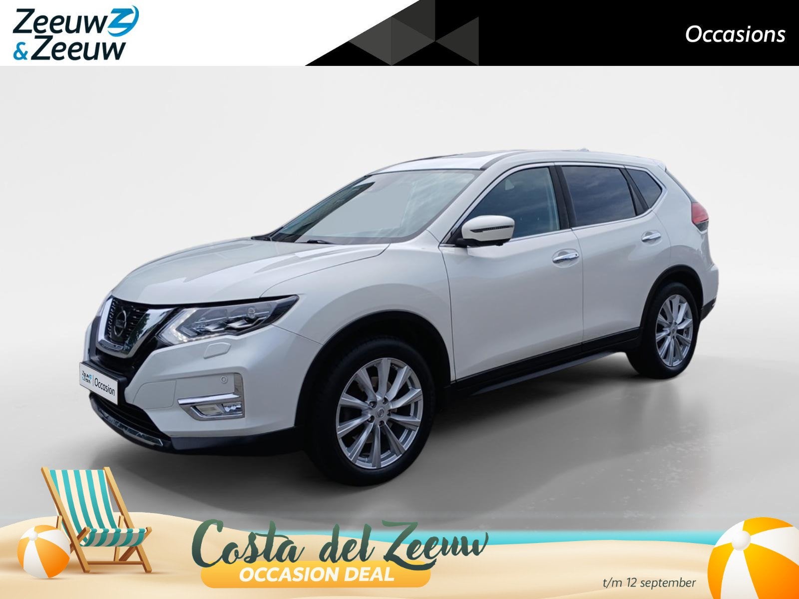 Nissan X-Trail 1.6 DIG-T N-Connecta 7p. | Clima | Cruise | P, Auto's, Nissan, Voorwielaandrijving, 12 maanden, 4 cilinders, 7 stoelen