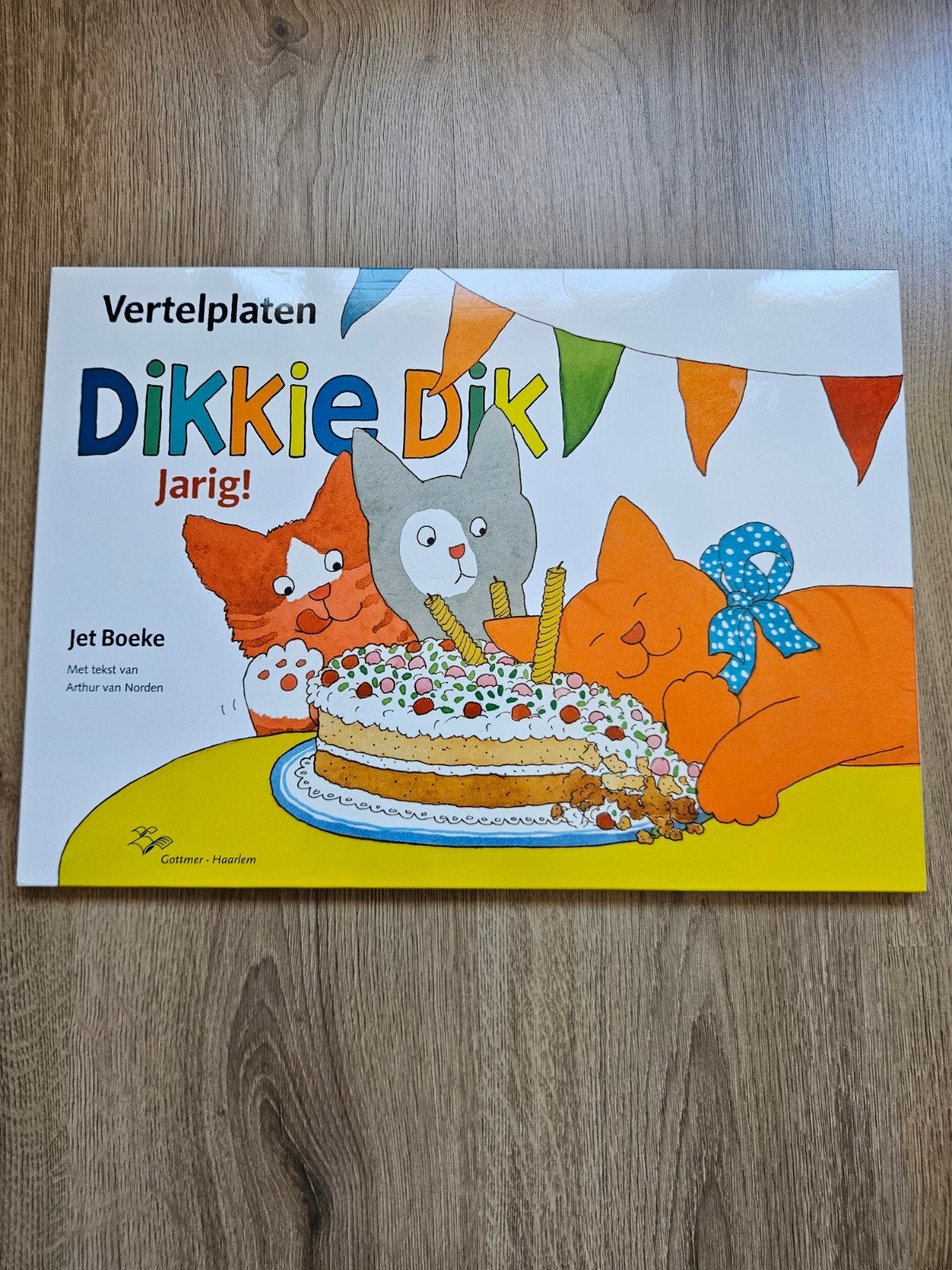 Vertelplaten Dikkie Dik Jarig! - Jet Boeke, Boeken, Ophalen, Jongen of Meisje