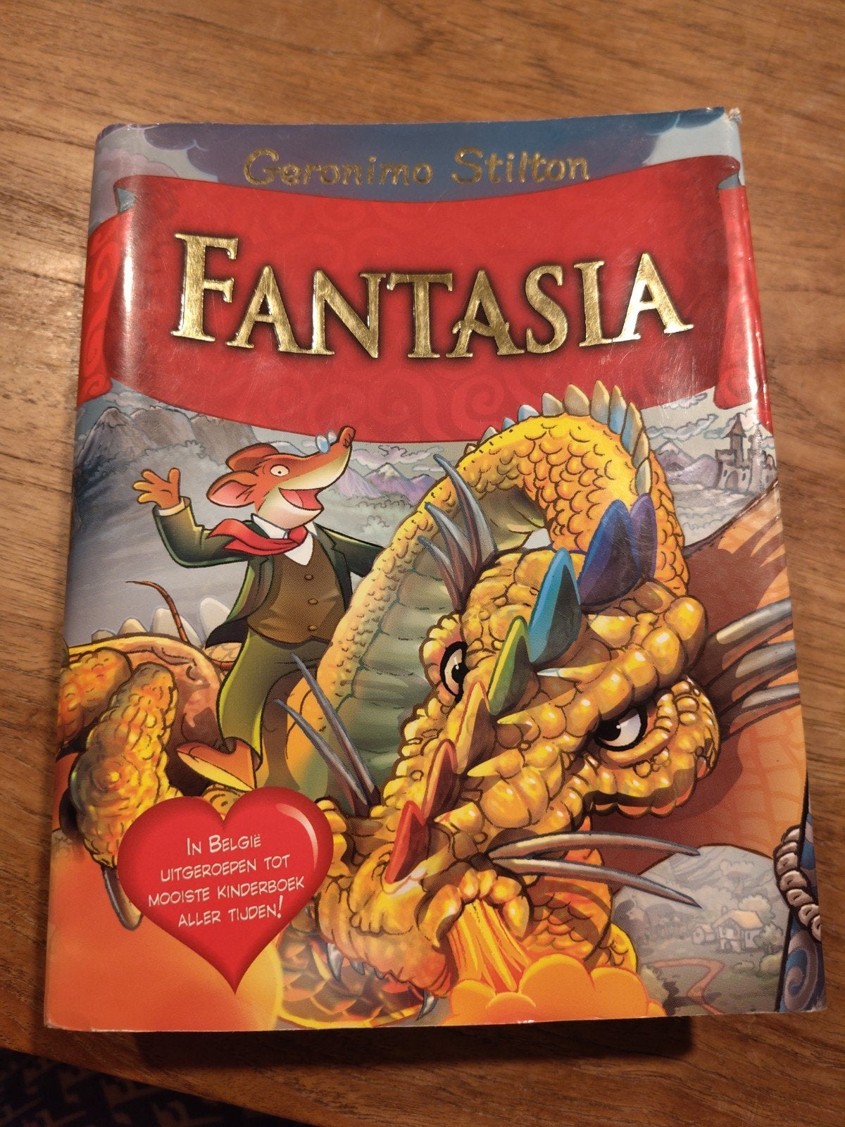 Geronimo Stilton: Fantasia - Avontuurlijk Kinderboek, Boeken, Ophalen of Verzenden, Gelezen, Geronimo Stilton