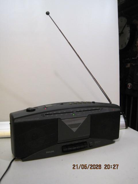 philips AQ5414 radio jaren 80 (392), Ophalen of Verzenden, Gebruikt, Radio