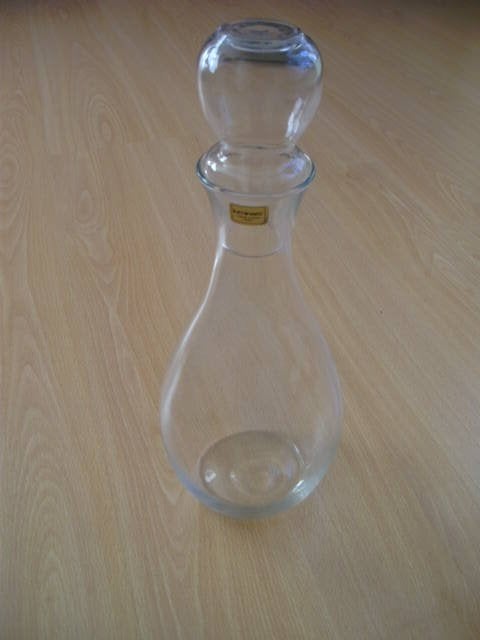 Luminarc karaf met stolp glas, wijn, water, Overige typen, Ophalen of Verzenden, Overige stijlen, Glas