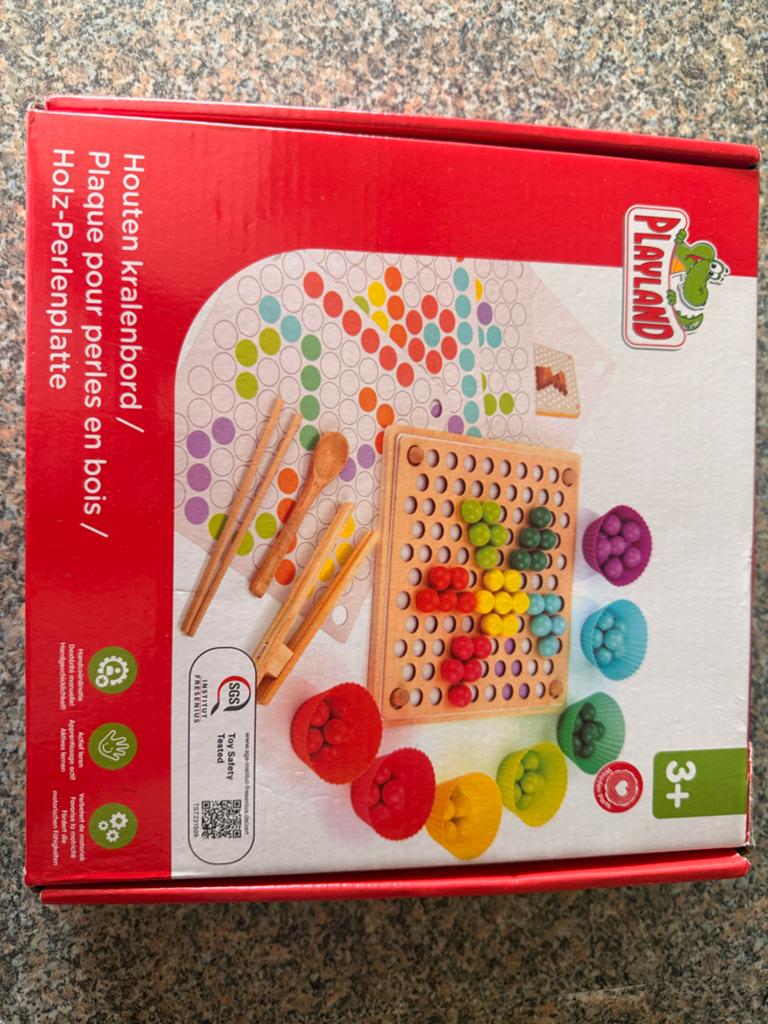 Houten kralenbord - Playland, Ophalen, Nieuw, Knutselen