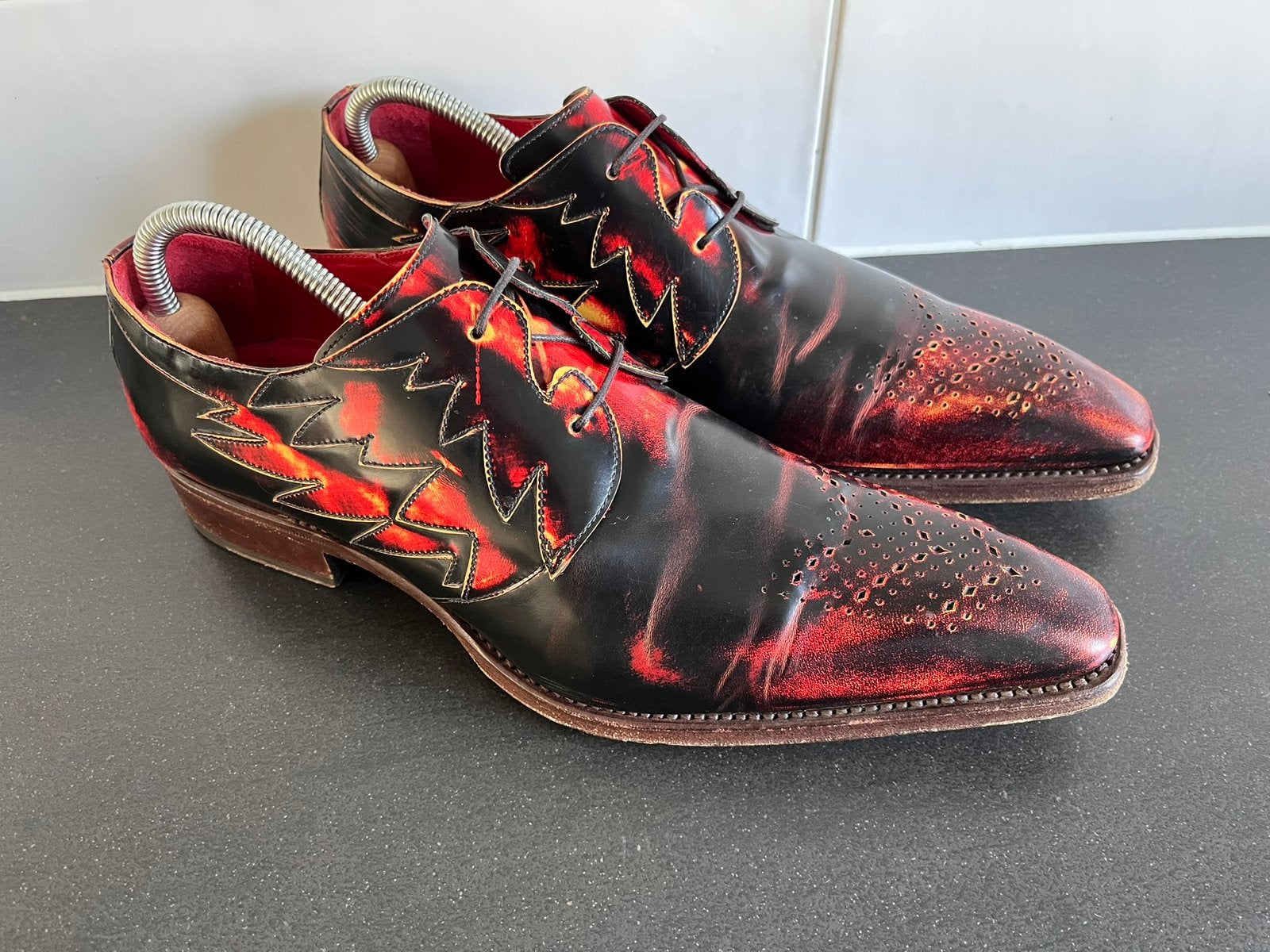 Jeffery West herenschoenen maat 9.5 / 43.5 goodyeaer welted, Ophalen of Verzenden, Zo goed als nieuw, Jeffery West, Jeffery West