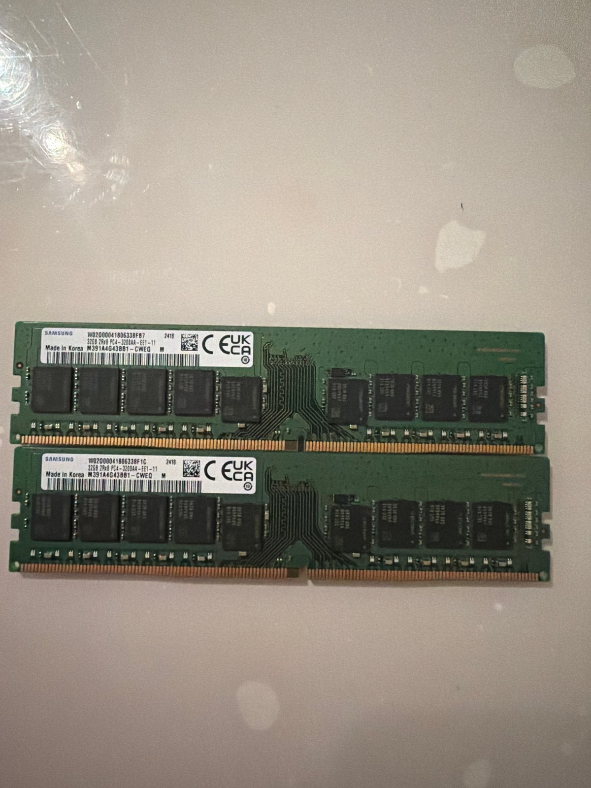 Samsung 32GB DDR4 RAM Geheugenmodules 2x32gb, 32 GB, Server, DDR4, Ophalen of Verzenden