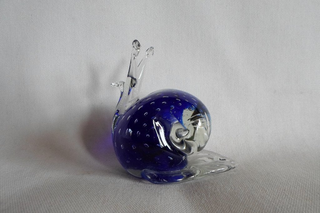 Murano Slak Blauw, Ophalen of Verzenden