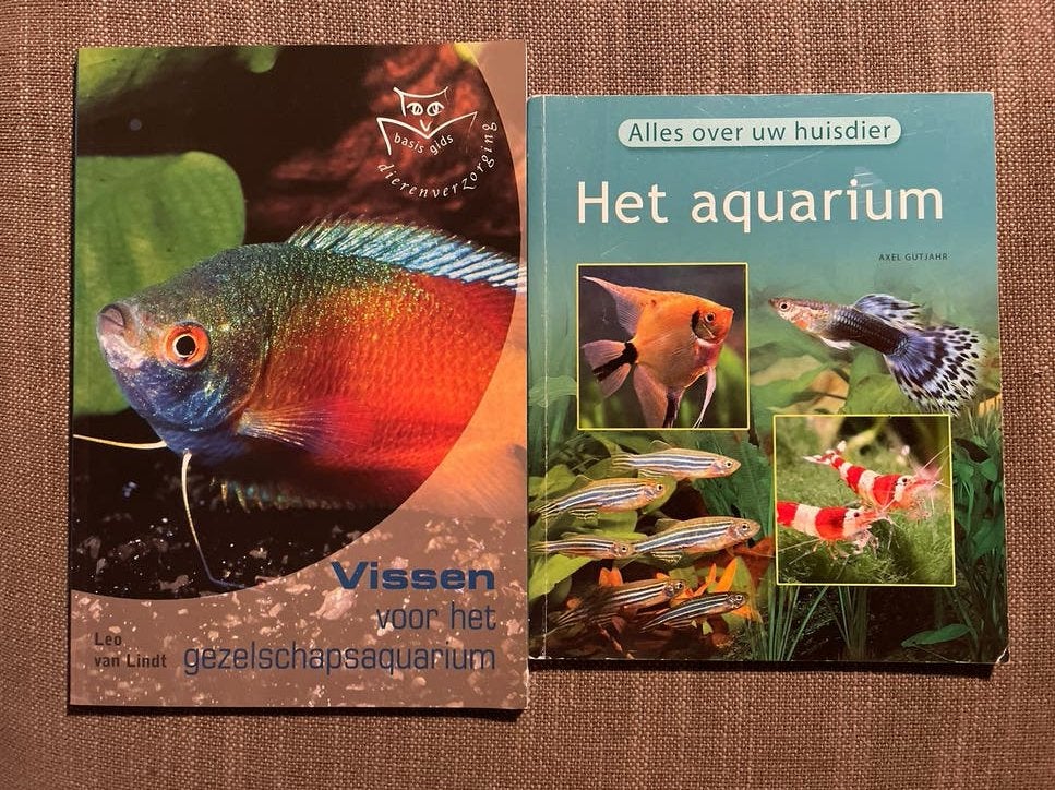 Vissen voor het gezelschapsaquarium & Het aquarium, Ophalen of Verzenden, Gelezen, Overige onderwerpen