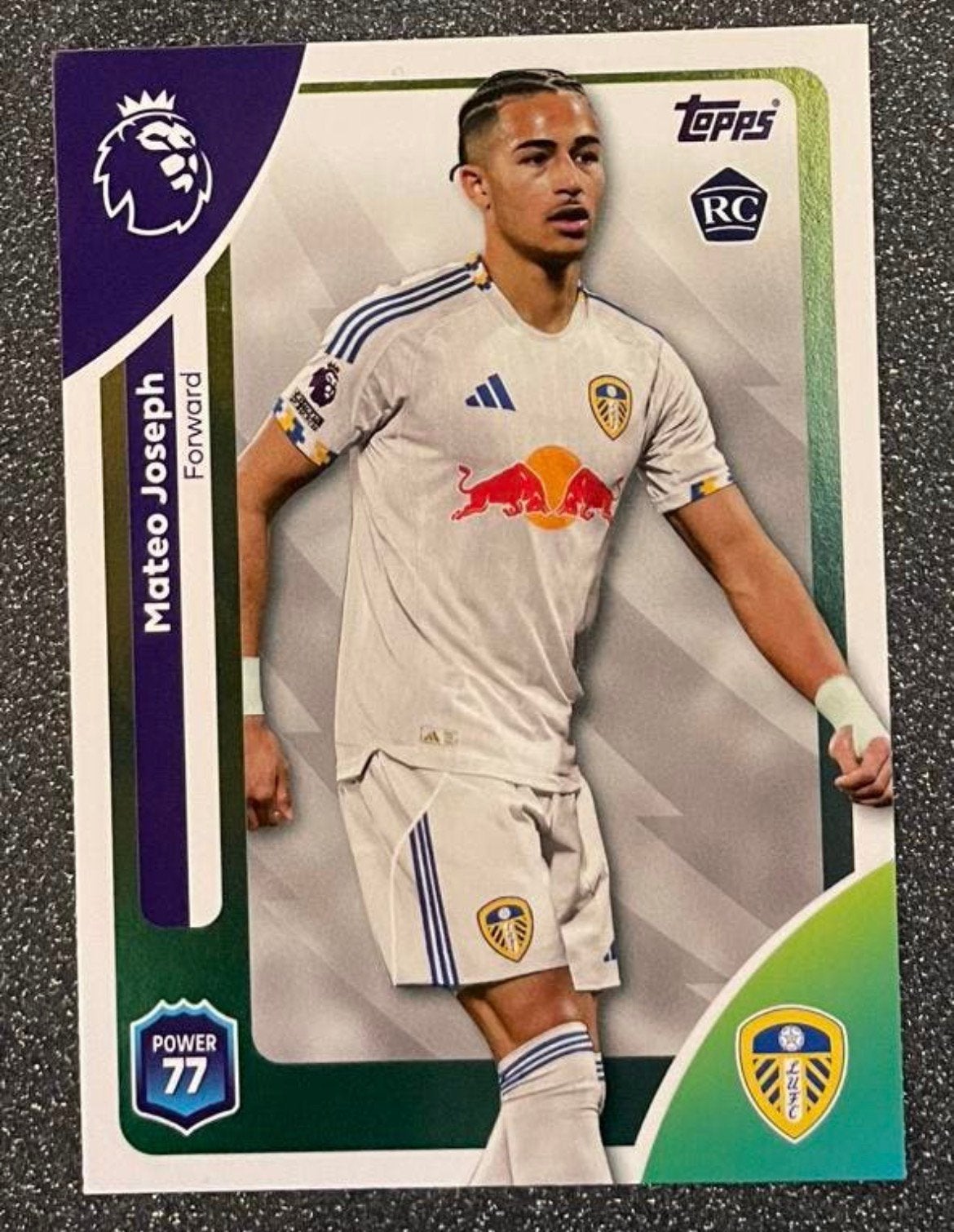 Topps Premier League 25/26  ROOKIE CARD  JOSEPH LEEDS UNITED, Verzenden, Zo goed als nieuw, Plaatje