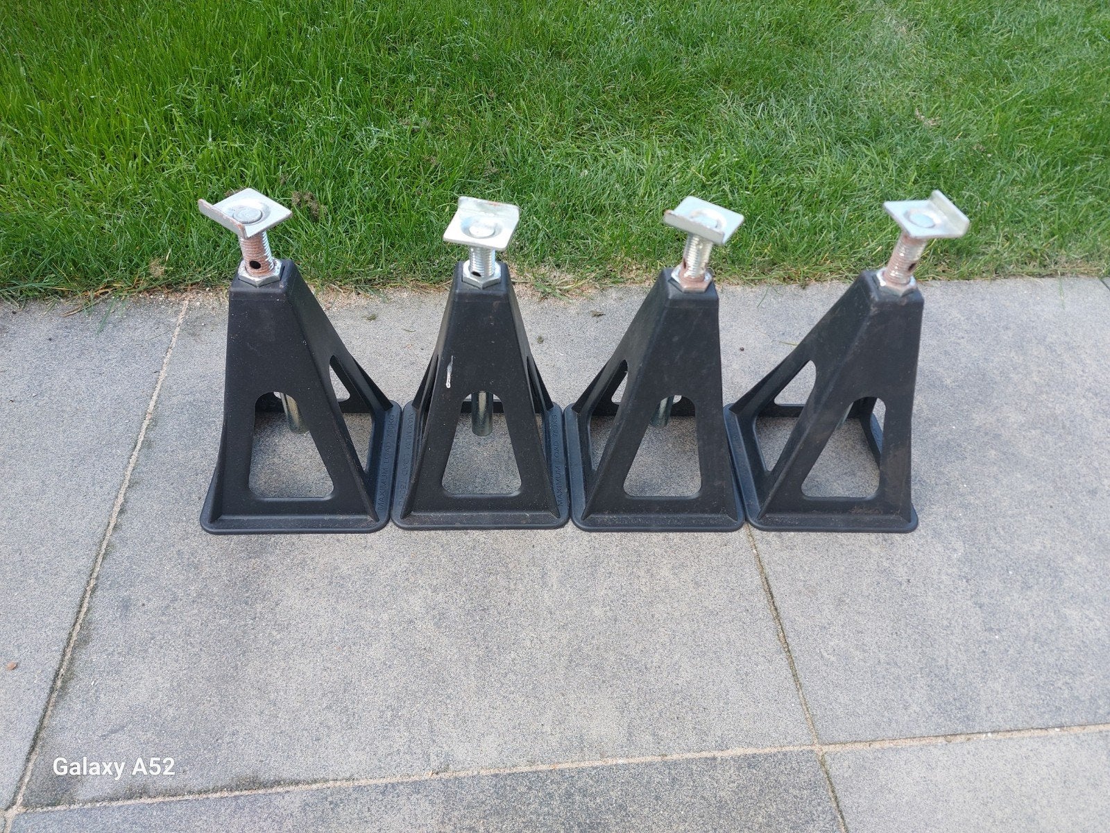 HABA Eco-Jack Caravan/Auto Steunen (4 stuks), Ophalen of Verzenden, Zo goed als nieuw