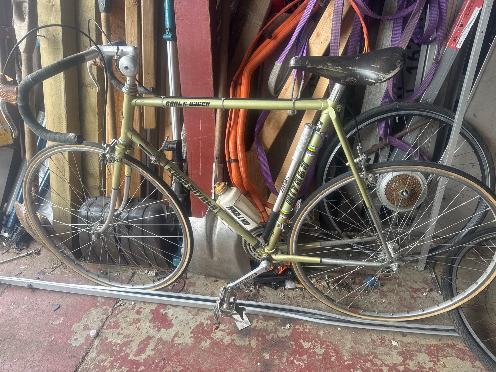Vintage Koga Miyata racefiets, 1024 Butted Tubes, Ophalen, Gebruikt, Staal, Koga Miyata