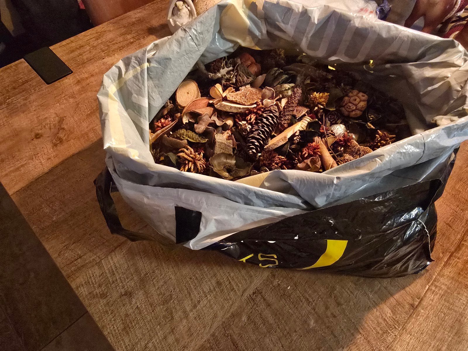 Kabouters, pompoenen en paddenstoel decoratie, Huis en Inrichting, Ophalen, Gebruikt, Meerkleurig, Overige materialen