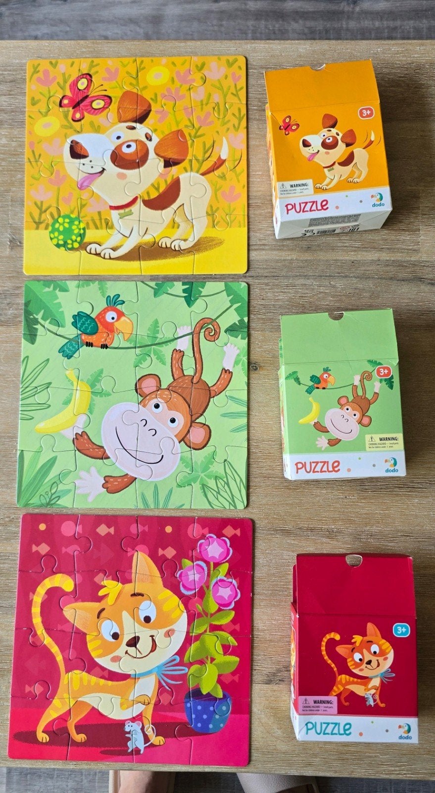 Leuke puzzels 3+. Samen voor €10,00. Vaste prijs, Ophalen of Verzenden, 10 tot 50 stukjes, Zo goed als nieuw, 2 tot 4 jaar