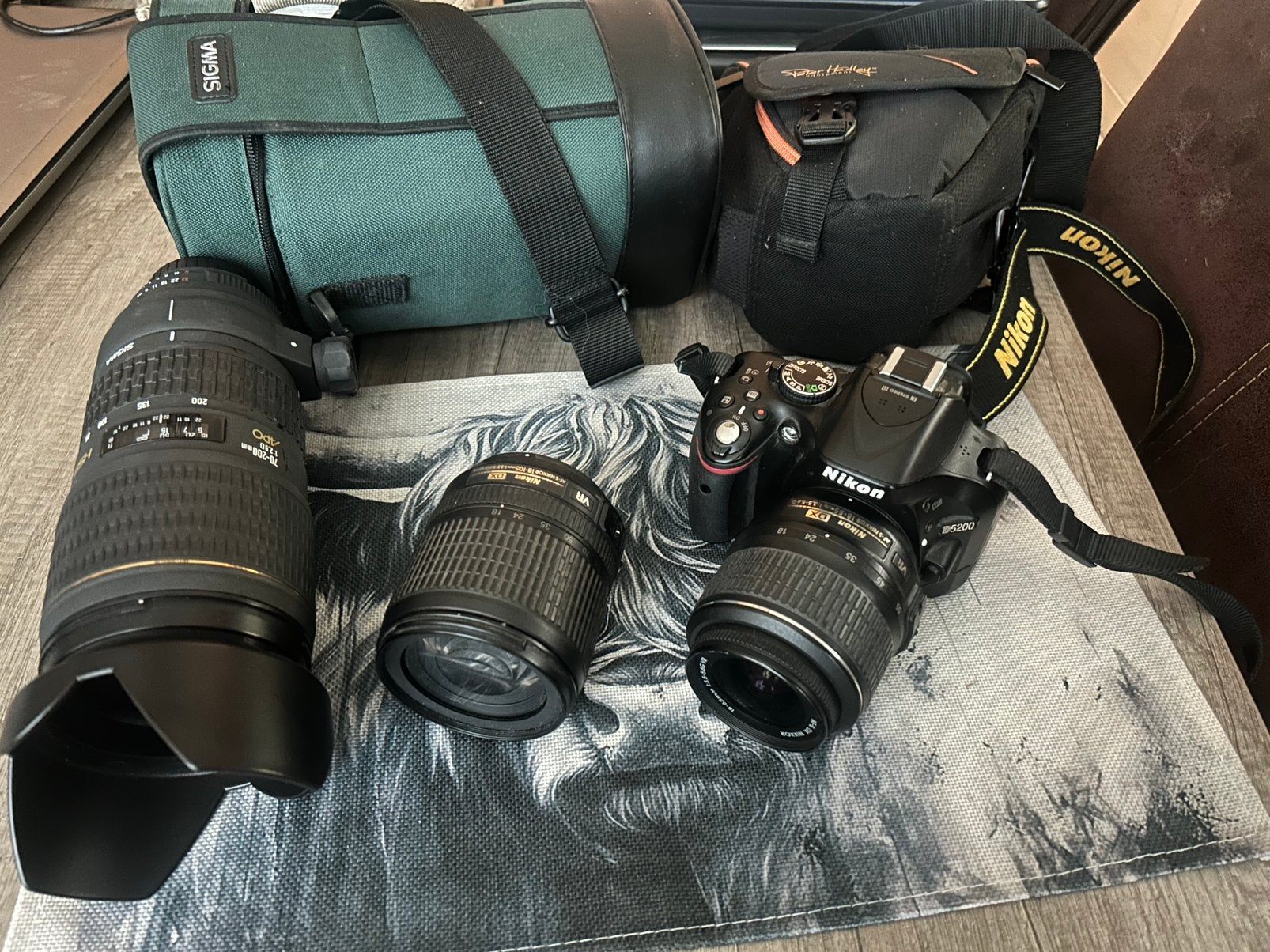 Nikon D5200 complete set (Ruilen mogelijk), Audio, Tv en Foto, Fotocamera's Digitaal, Ophalen of Verzenden, Zo goed als nieuw