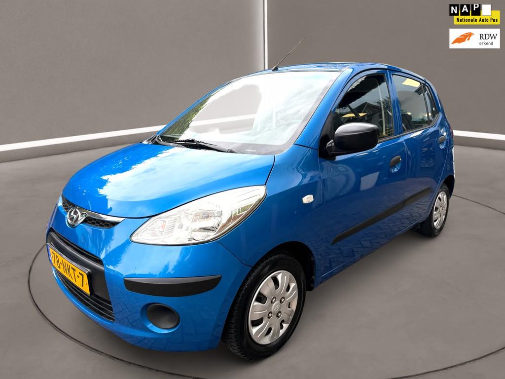 Hyundai I10 1.1 Active Cool 67 Pk Airco 178 dkm Nap, Stof, Gebruikt, 31 €/maand, Origineel Nederlands