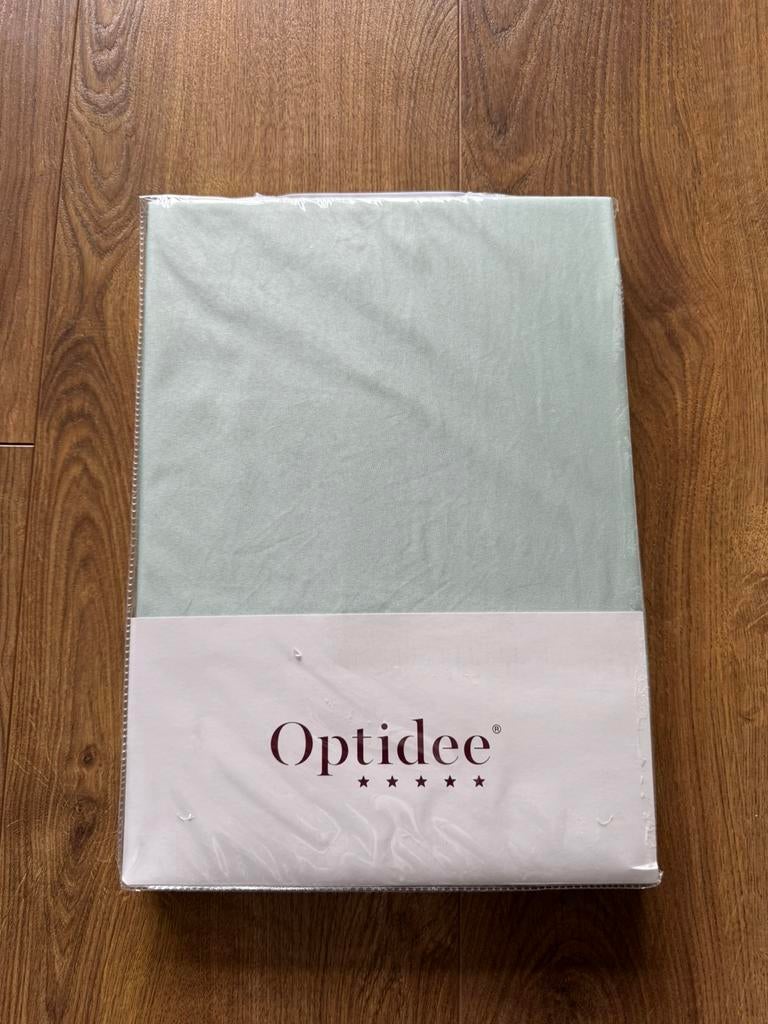 Optidee Optizijde hoeslaken 1-persoons, Eenpersoons, Nieuw, Ophalen of Verzenden, Wit