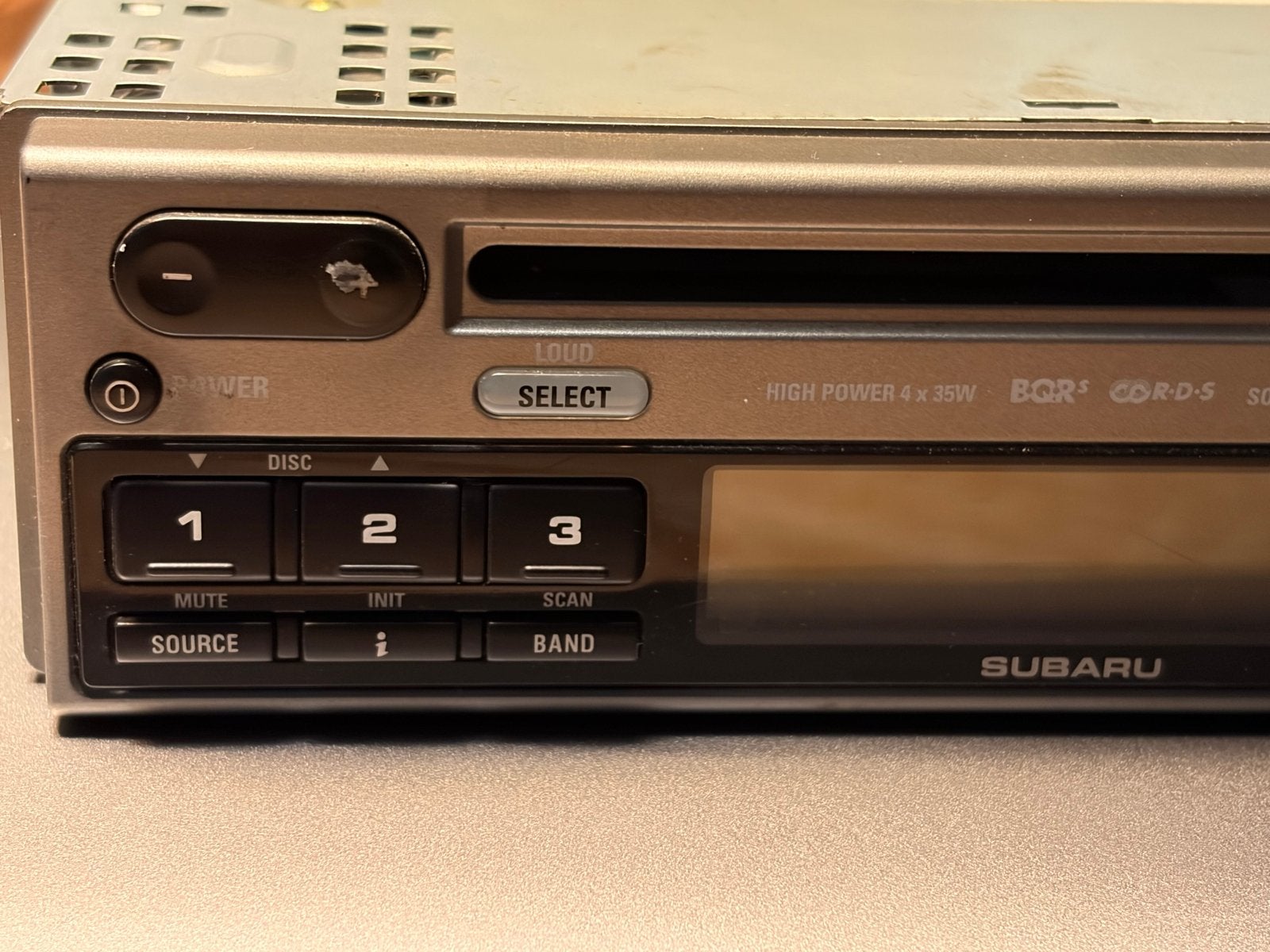 Subaru Forester SG5 (2003) Autoradio met CD speler, Auto diversen, Ophalen of Verzenden, Gebruikt
