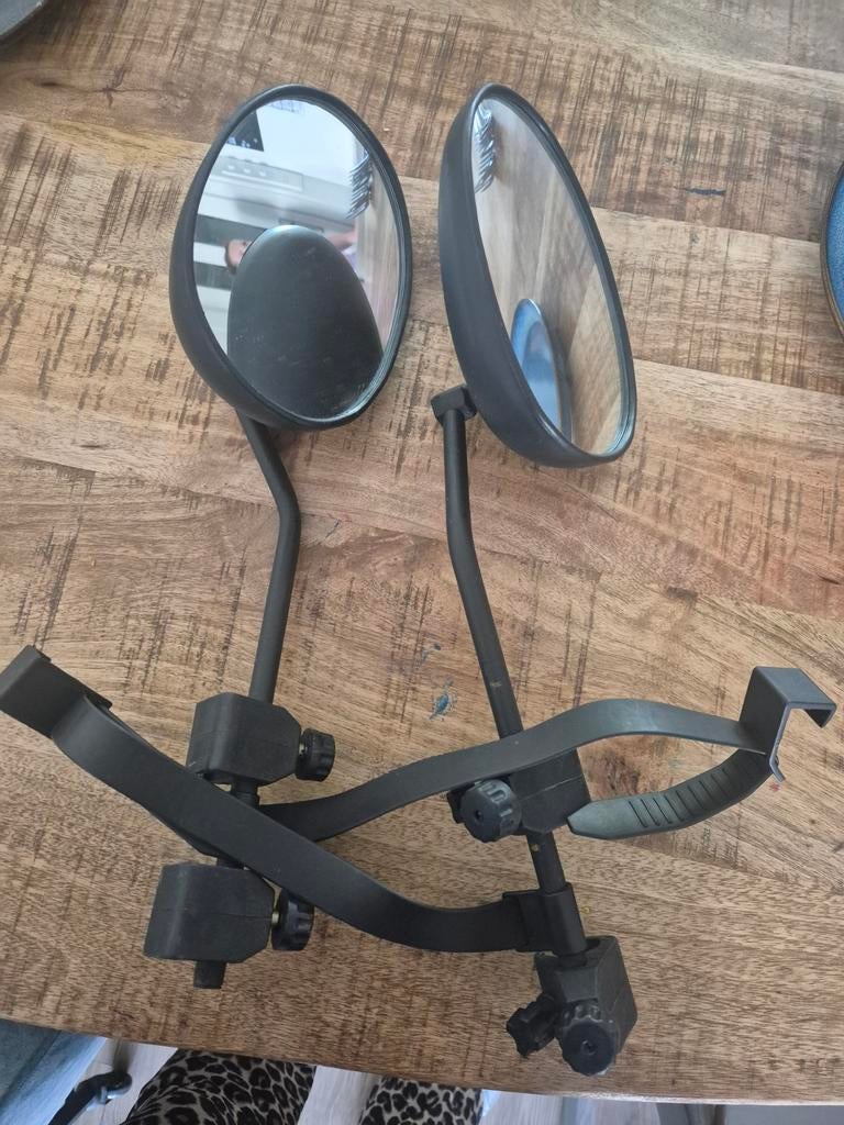 Milenco caravan spiegels - set van 2, Ophalen, Gebruikt