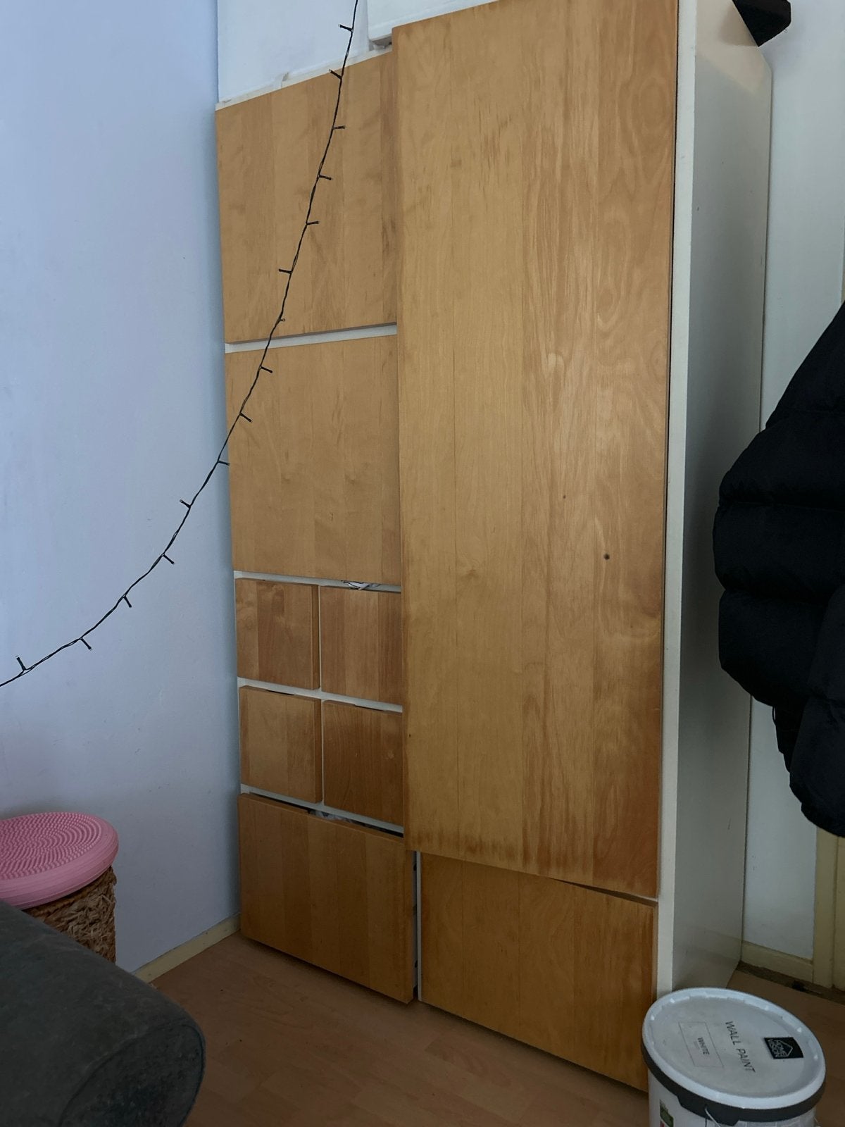 Ikea Visthus kledingkast met lades en deuren, Huis en Inrichting, Ophalen, Gebruikt, 100 tot 150 cm, 200 cm of meer