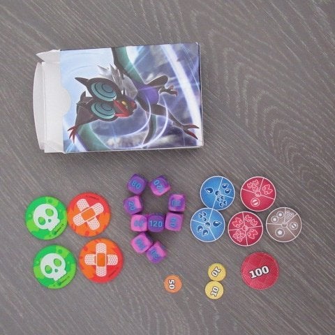 pokemon spel? dobbelstenen/fiches, Hobby en Vrije tijd, Verzamelkaartspellen | Pokémon, Ophalen of Verzenden, Gebruikt, Overige typen