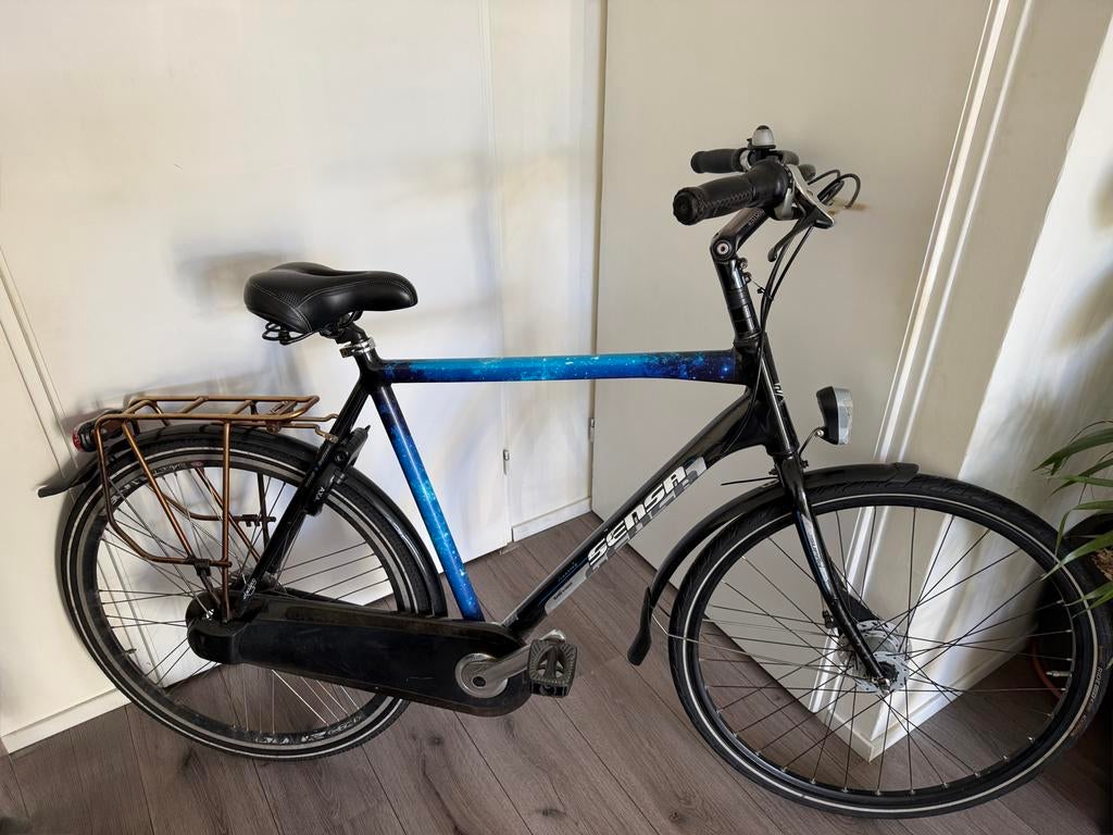 Sensa herenfiets, framehoogte 60 cm, Fietsen en Brommers, Fietsen | Heren | Herenfietsen, 57 tot 61 cm, Ophalen of Verzenden, Gebruikt