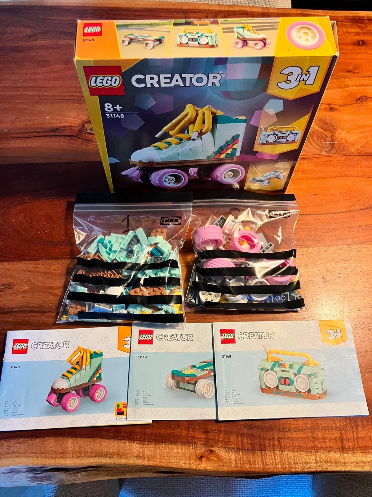 LEGO Creator 31148 Roller Skate 3-in-1 - Compleet, Ophalen of Verzenden, Zo goed als nieuw
