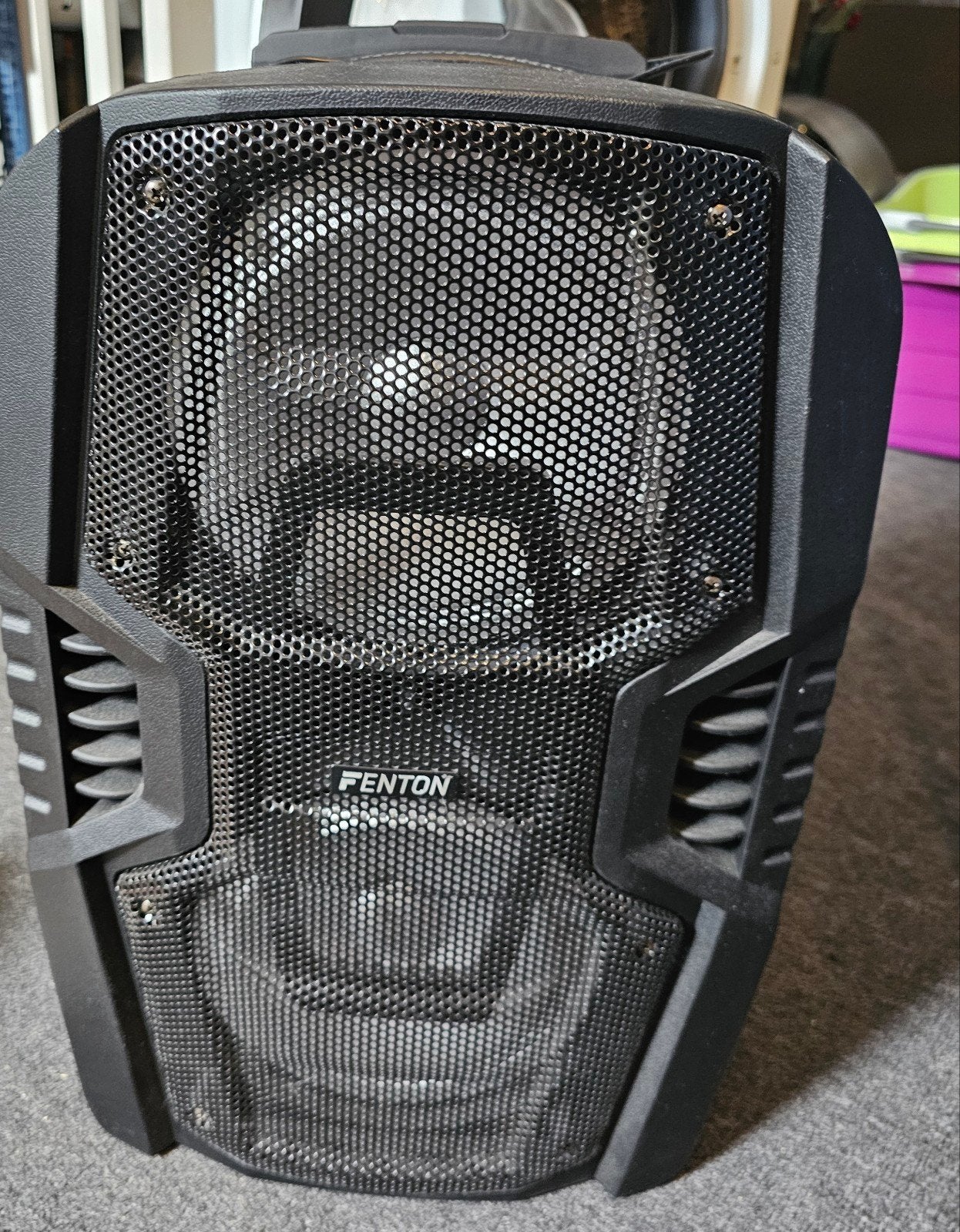 Fenton partybox, Audio, Tv en Foto, Karaoke-apparatuur, Ophalen, Zo goed als nieuw