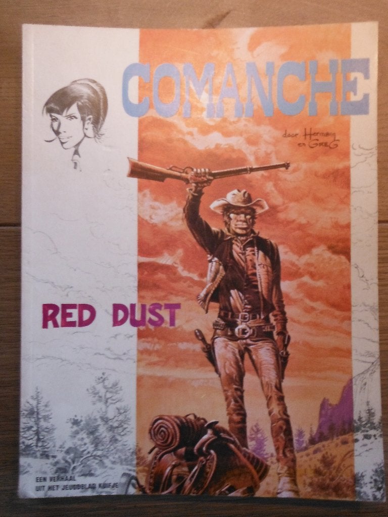 Comanche. Nr 1 Red Dust. 1972. 1 ste druk. lombard., Eén stripboek, Ophalen of Verzenden, Gelezen