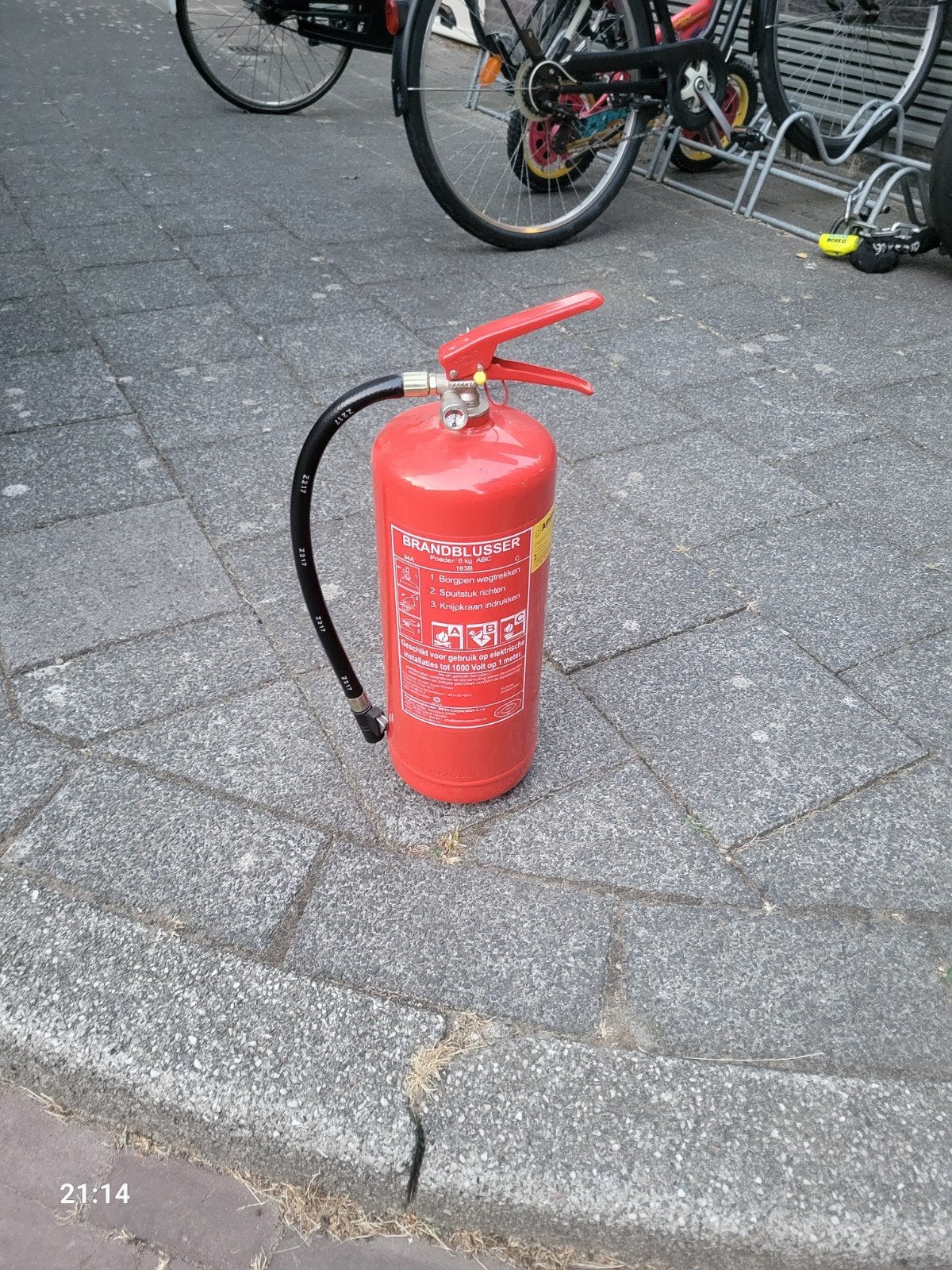brandblusser, Huis en Inrichting, Brandblussers en Brandkasten, Ophalen of Verzenden, Nieuw