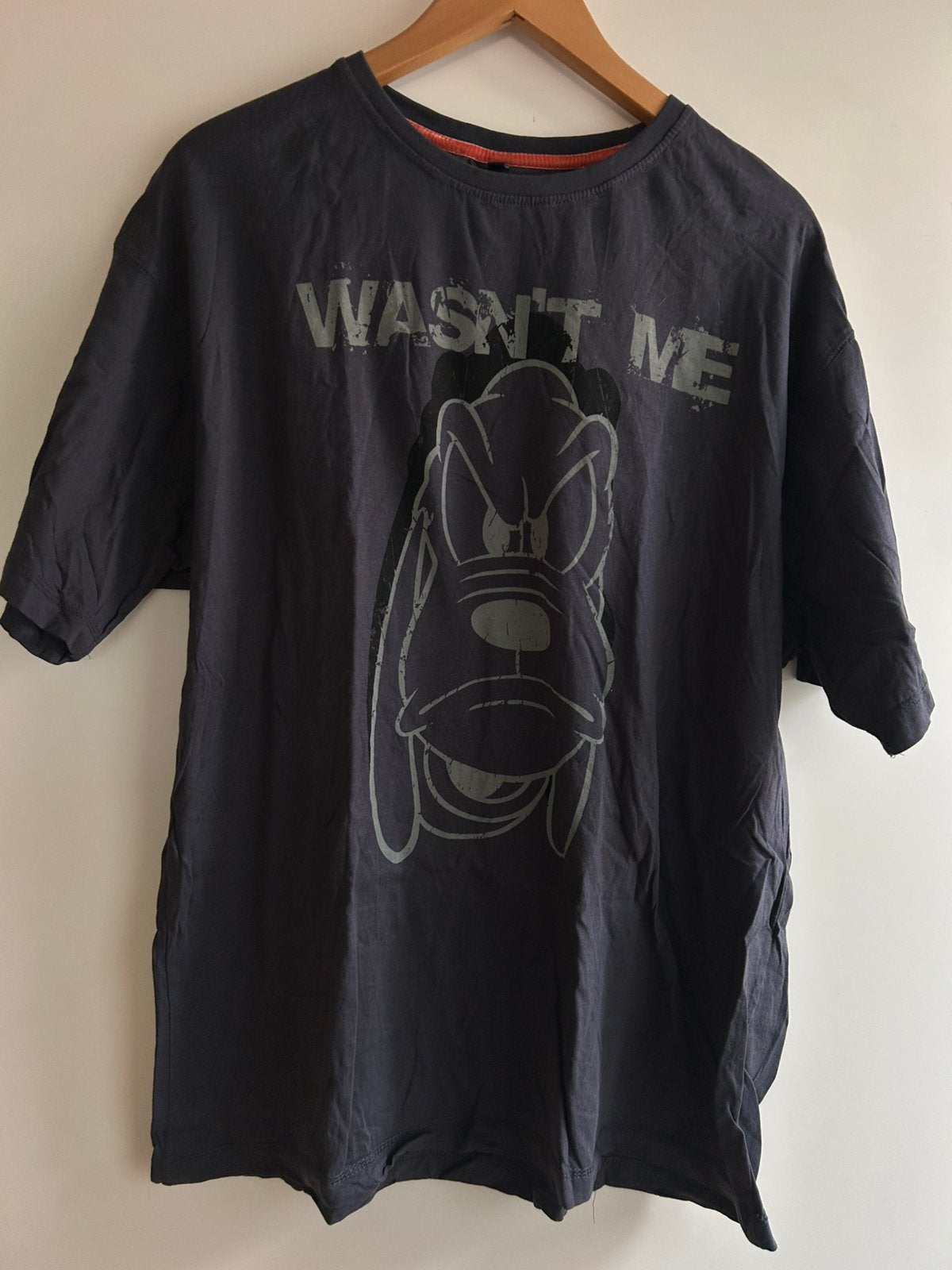 Donkergrijze Disney Pluto (Orlando USA) T-shirt (NIEUW) 2XL, Kleding | Heren, Nieuw, Overige maten, Ophalen of Verzenden, Grijs