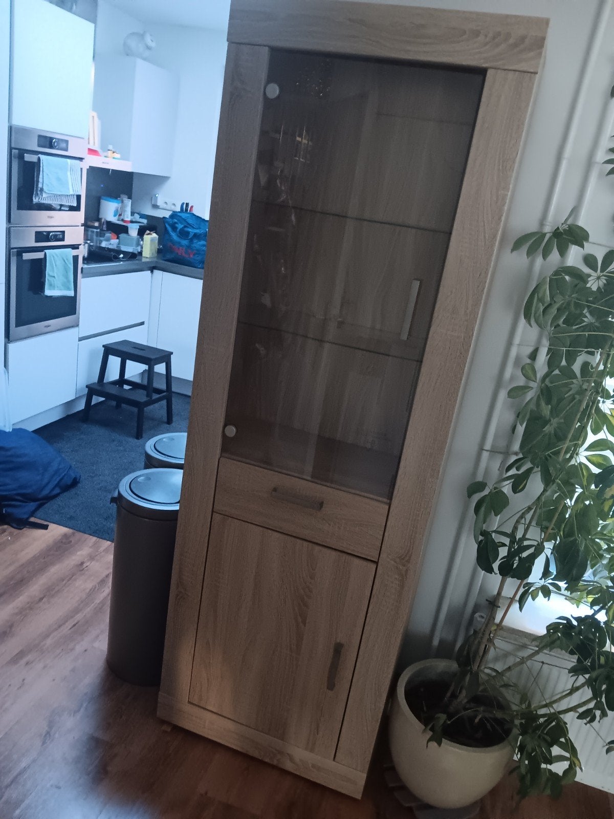 Complete woonkamerset! Vitrinekast, salontafel, tv meubel., Ophalen, 25 tot 50 cm, 50 tot 100 cm, Minder dan 100 cm